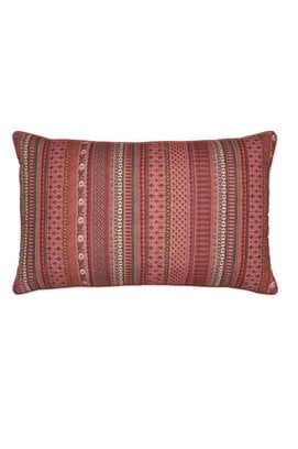 Pip Studio Ribbon Coussin matelassé rouge 45x70 cm