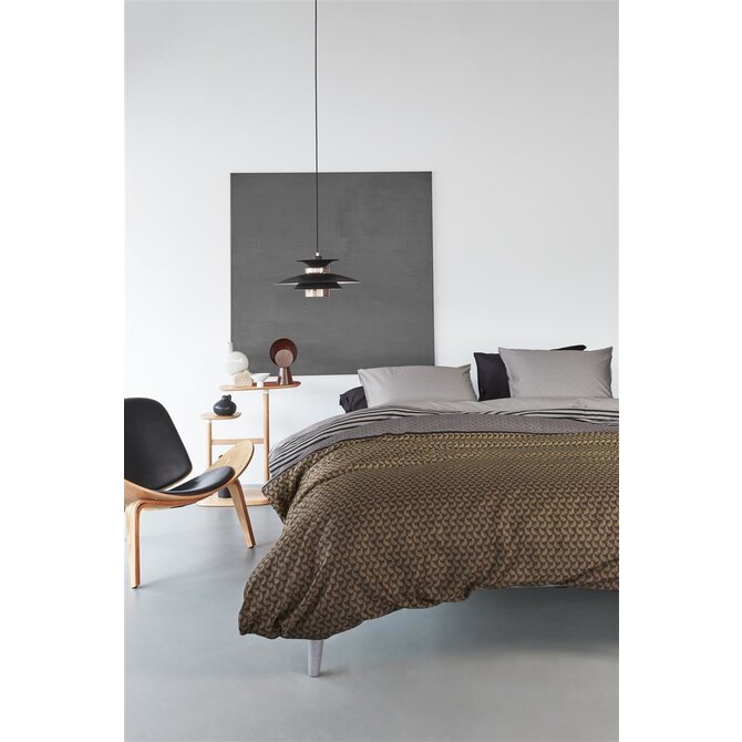 Beddinghouse Dutch Design Shitake Housse de couette - Brown 240x200/220 cm