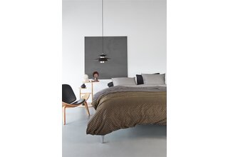 Beddinghouse Dutch Design Shitake Dekbedovertrek - Brown 140x200/220 cm
