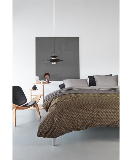 Beddinghouse Dutch Design Shitake Dekbedovertrek - Brown 140x200/220 cm