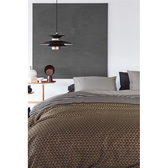 Beddinghouse Dutch Design Shitake Dekbedovertrek - Brown 140x200/220 cm Beddinghouse Dutch Design Shitake Dekbedovertrek - Brown 140x200/220 cm