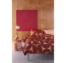 Beddinghouse Dutch Design Housse de couette Redwood - Rouge 240x200/220 cm