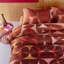 Dutch Design Beddinghouse Dutch Design Housse de couette Redwood - Rouge 240x200/220 cm