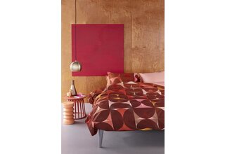 Beddinghouse Dutch Design Housse de couette Redwood - Rouge 140x200/220 cm