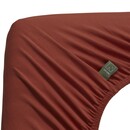 Dutch Design Beddinghouse Dutch Design Organic Lycra Hoeslaken - Red 200x200/220 cm Hoekhoogte: 40 cm