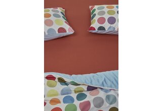 Beddinghouse Dutch Design Organic Lycrated Sheet - Red 200x200/220 cm Hauteur des coins : 40 cm