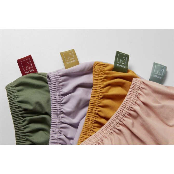 Beddinghouse Dutch Design Organic Lycrated Sheet - Red 200x200/220 cm Hauteur des coins : 40 cm