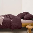 Marc O'Polo Marc O'Polo Valka Pillowcase 60x70 Aubergine