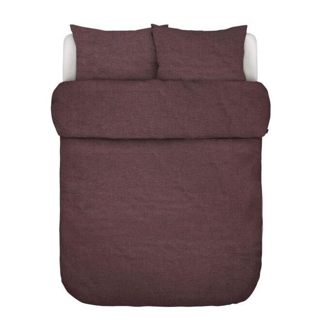 Marc O'Polo Valka Taie d'oreiller 60x70 Aubergine