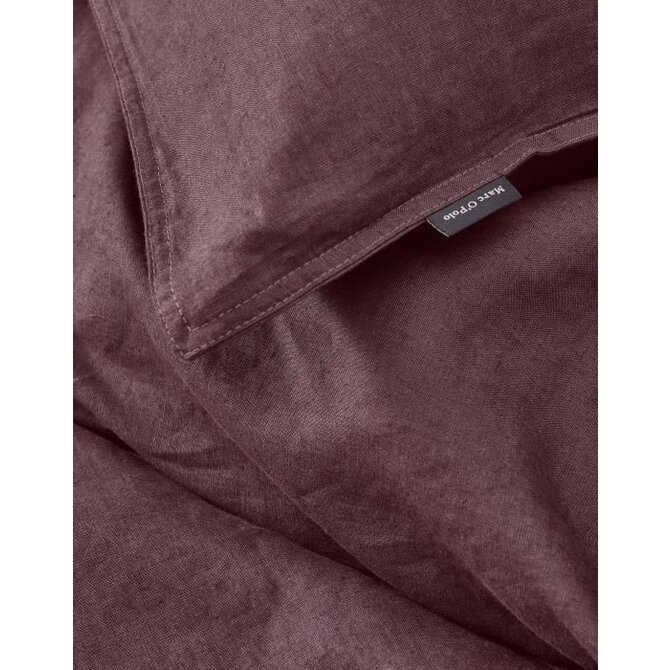 Marc O'Polo Valka Taie d'oreiller 60x70 Aubergine