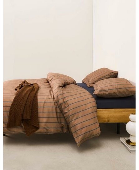 Marc O'Polo Torsken Duvet cover 2p set 200x220 Warm Pecan