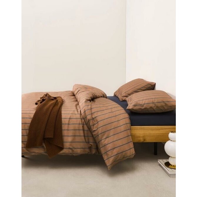 Marc O'Polo Torsken Enveloppe de couette 2p 200x220 Warm Pecan