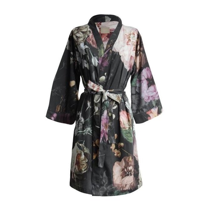 Essenza Sarai Fleur Festive Kimono Blooming noir XXL