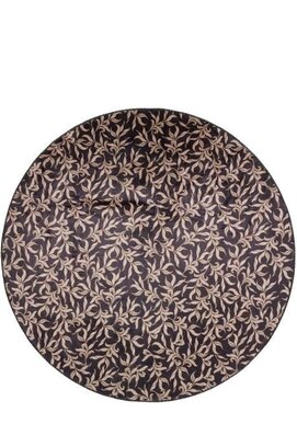 Essenza Juliette carpet 90round Almost black