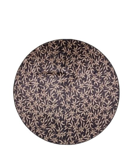 Essenza Juliette carpet 90rond Almost black