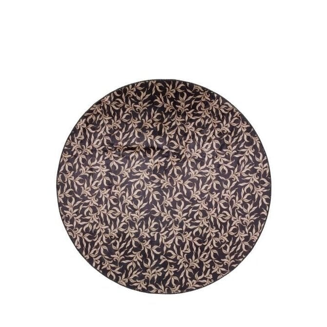 Essenza Juliette carpet 90round Almost black