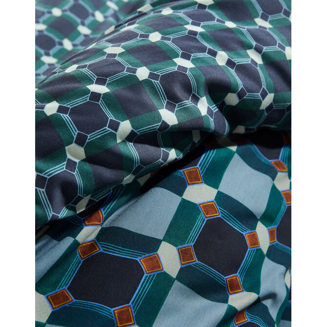 Essenza Teade Duvet dekbedovertrek 2p set 240x220 Nightblue