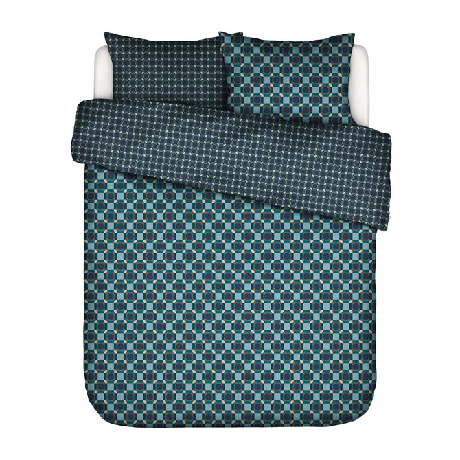 Essenza Teade Duvet dekbedovertrek 2p set 240x220 Nightblue