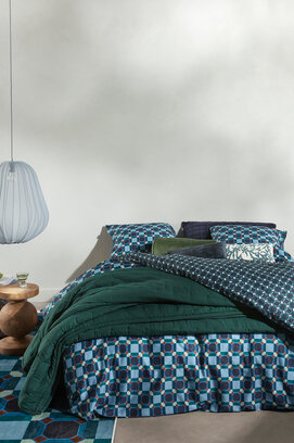 Essenza Teade Duvet dekbedovertrek 2p set 240x220 Nightblue