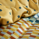 Essenza Essenza Stach Duvet dekbedovertrek 2p set 240x220 Autumn yellow