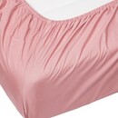 Essenza Essenza Minte drap-housse 90x200 Rose poussiéreux