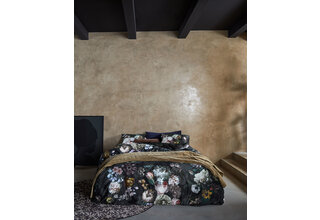 Essenza Fleur Festive  dekbedovertrek Blooming black 2p set 200x220
