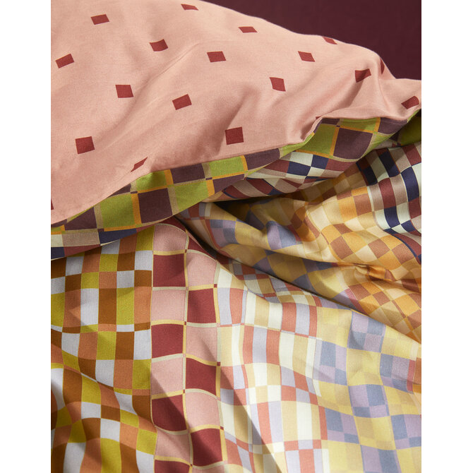 Essenza Stach Enveloppe de couette 2p 260x220 Rose antique