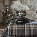 Rivièra Maison Rivièra Maison Cozy Check Dekbedovertrek 140x200/220 cm   Brown