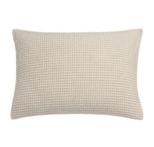 Vandyck HOME 95 PLAID taie d'oreiller 40x55 crème tan