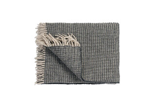 Vandyck HOME 95 PLAID bedsprei 160x260 anthracite