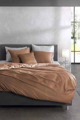 Zo Home Satinado Dekbedovertrek 140x200x220 Canyon Rose