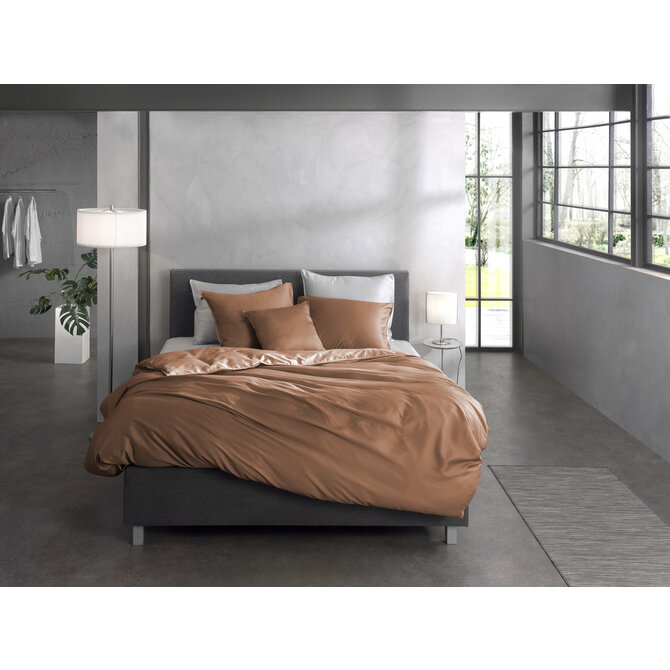 Zo Home Satinado Housse de couette 140x200x220 Canyon Rose