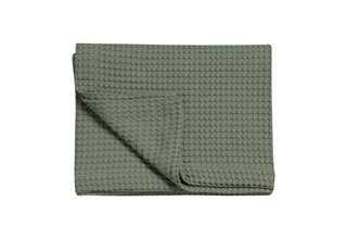 Couverture Vandyck HOME PIQUE vert terre 270x250