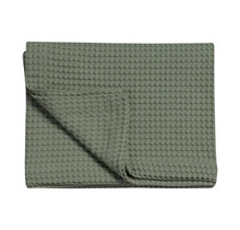 Vandyck Deken HOME PIQUE earth green 160x250