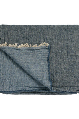 Vandyck HOME 81 PLAID Plaid 130x220 faded denim