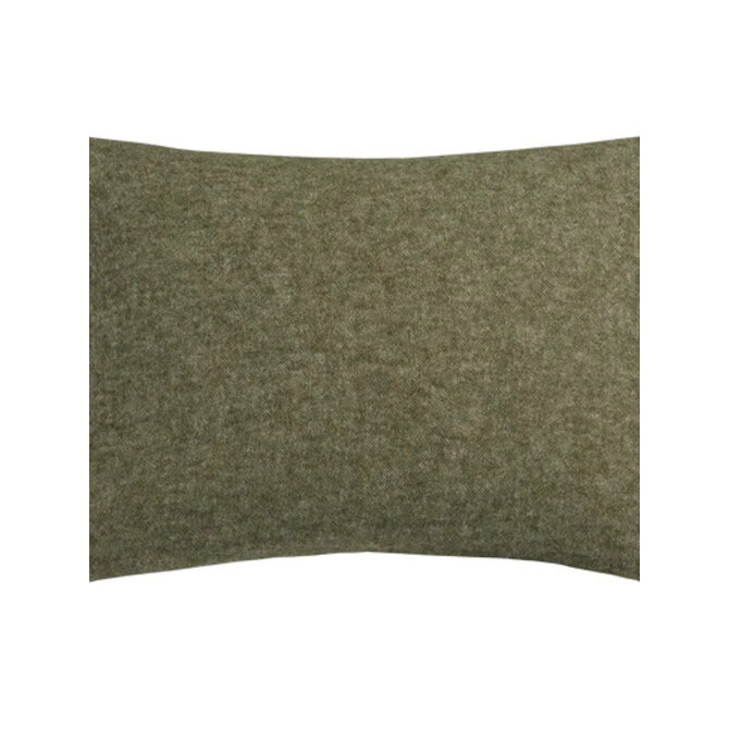 Vandyck HOME 81 PLAID taie d'oreiller 40x55 vert chêne