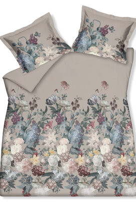 Vandyck FLOWERBOMB Kussensloop (60x70) cream tan