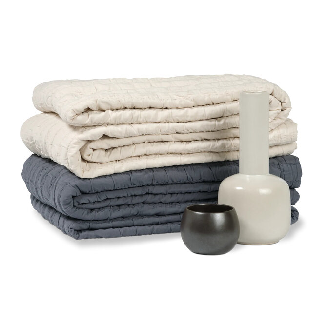 Vandyck PURE 64 G.DYED Spreisloop (60x70) cream tan