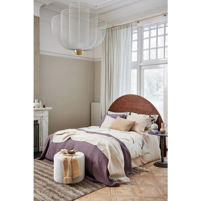 Vandyck LIGHT FEATHER Taie d'oreiller (60x70) crème tan