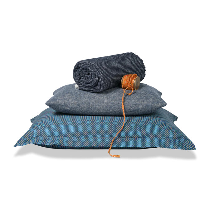 Vandyck SPARKLES Taie d'oreiller (60x70) marine