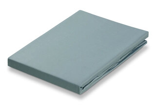 Vandyck SATIN drap-housse.30 drap-housse 180/210 bleu perle