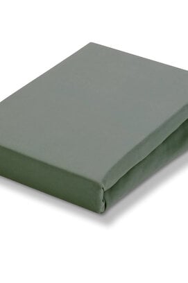 Vandyck JERSEY SUPREME TOPPER 15 single 80-100 x 190-220 sage green