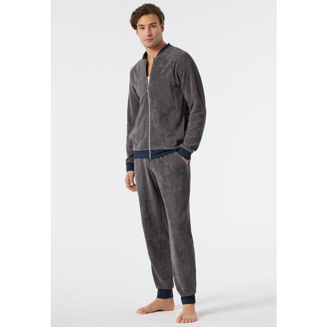 Schiesser House suit gris foncé 178041 56/XXL