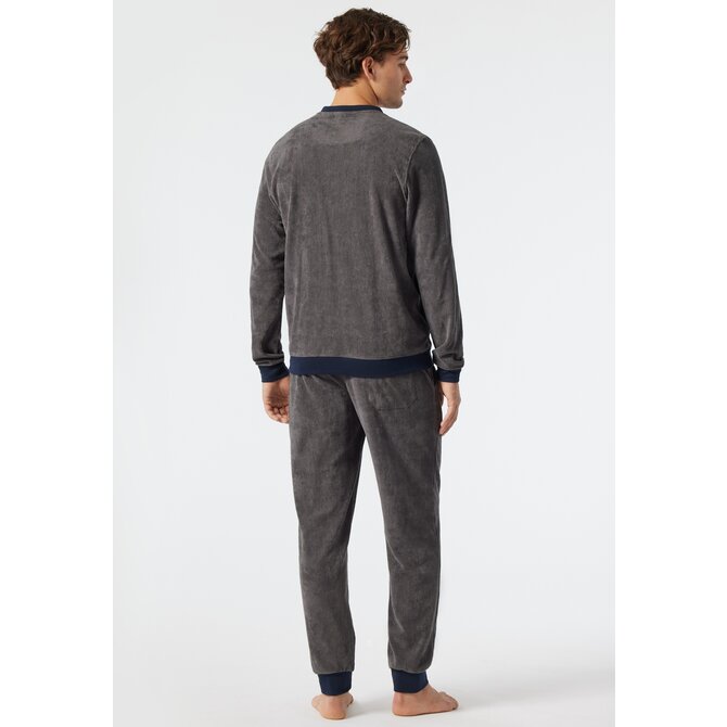 Schiesser House suit gris foncé 178041 56/XXL