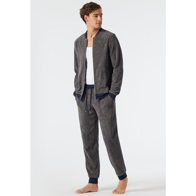 Schiesser House suit gris foncé 178041 56/XXL