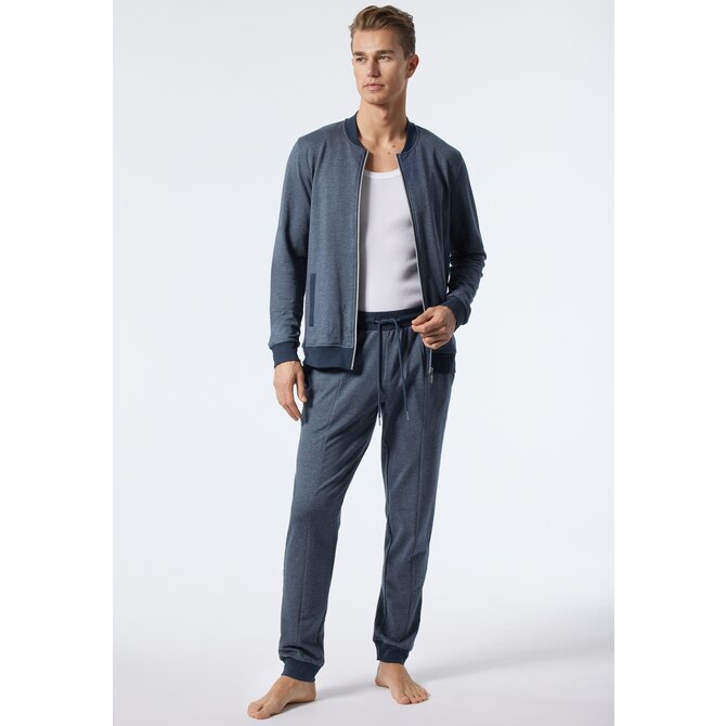 Schiesser Long Pants dark blue 178154 56/XXL