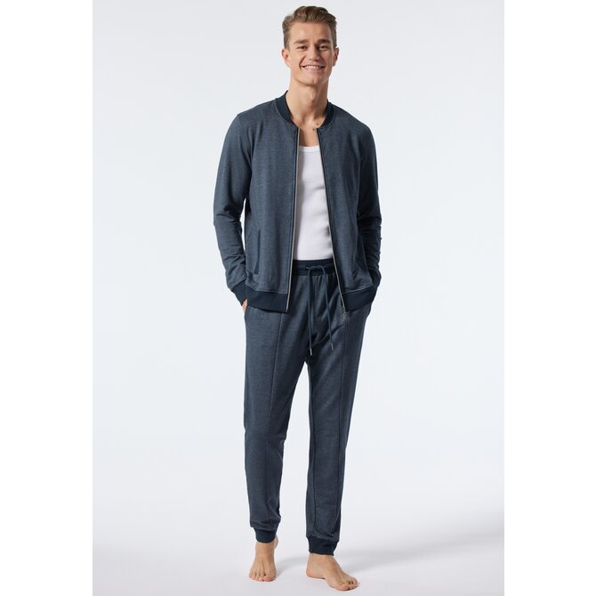 Veste Schiesser bleu foncé 178153 52/L