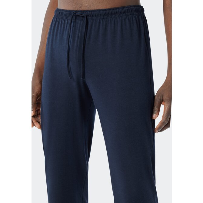 Schiesser Pyjama Long dark blue 178116 56/XXL