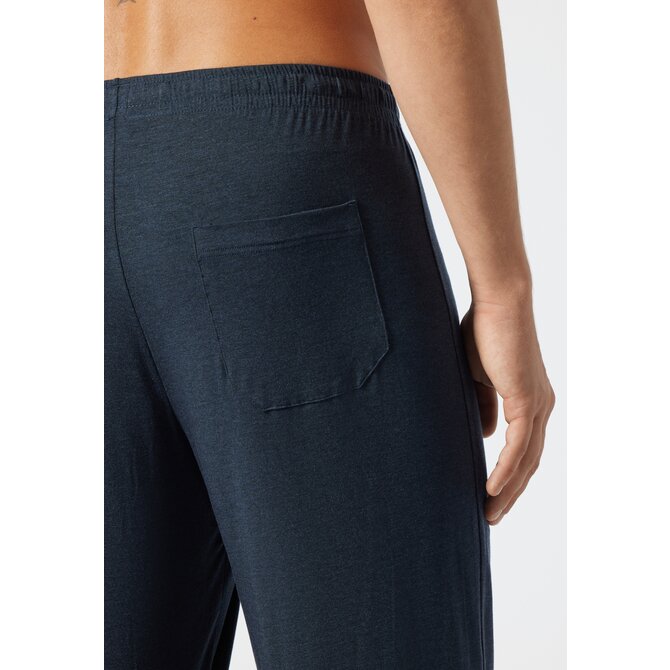 Schiesser Pyjama long bleu foncé 178114 50/M