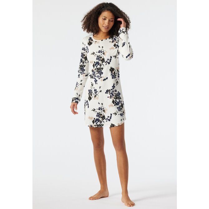 Schiesser Chemise de nuit 1/1 178059 blanc cassé 44/XXL